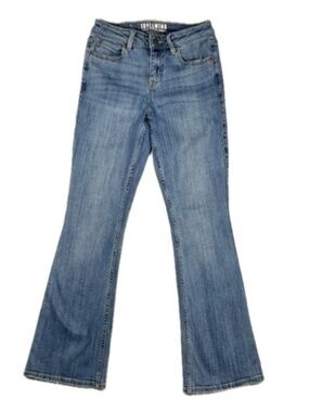 Idyllwind Miranda Lambert Rebel Flare Jeans 4 x 32 Medium Wash Western Denim